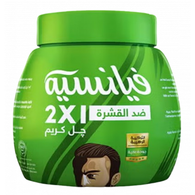 FIANCEE GEL CREAM 2X1 ANTI-DANDRUFF — STYLING HAIR GEL CREAM 125 GM